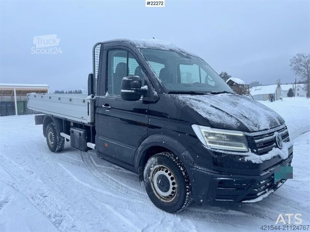 Príves na plošinu Volkswagen Crafter TDI 4x4 Flatbed – 2 Sets of Tyres – Tarpau