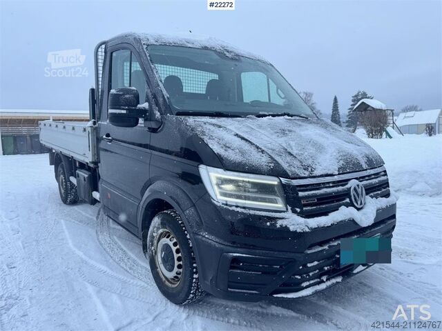 Príves na plošinu Volkswagen Crafter TDI 4x4 Flatbed – 2 Sets of Tyres – Tarpau