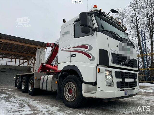 Hook arm system Volvo FH16 tridem hook loader with Joab hook with articu