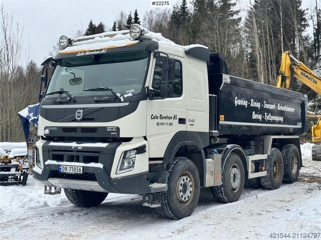 Tipper Volvo FMX 540 8x4 Tipper Truck – 88,000 km! WATCH VIDEO