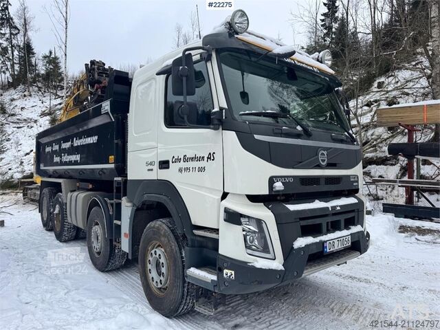 Tipper Volvo FMX 540 8x4 Tipper Truck – 88,000 km! WATCH VIDEO
