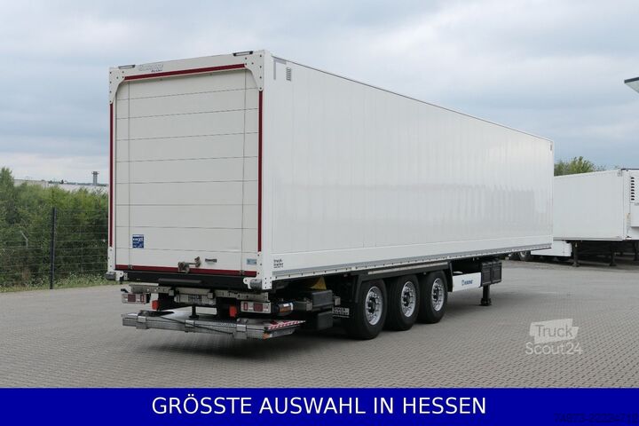 Box-semitrailer KRONE Rolltor LBW Liftachse Schlüssellochwände ¤449.-m