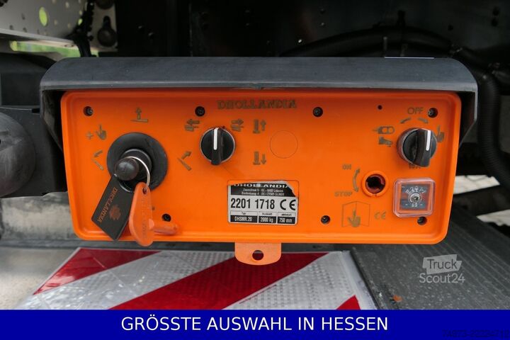 Box-semitrailer KRONE Rolltor LBW Liftachse Schlüssellochwände ¤449.-m
