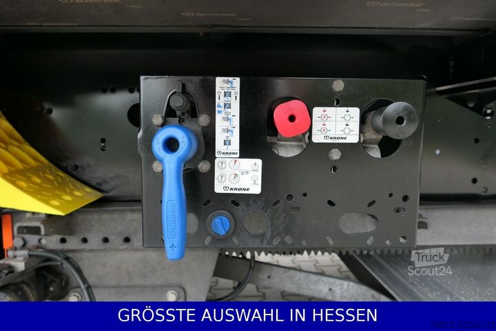 Box-semitrailer KRONE Rolltor LBW Liftachse Schlüssellochwände ¤449.-m