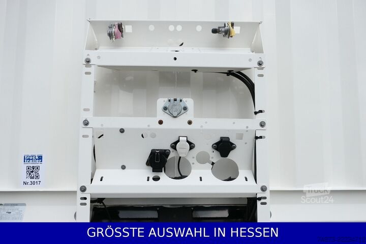 Box-semitrailer KRONE Rolltor LBW Liftachse Schlüssellochwände ¤449.-m