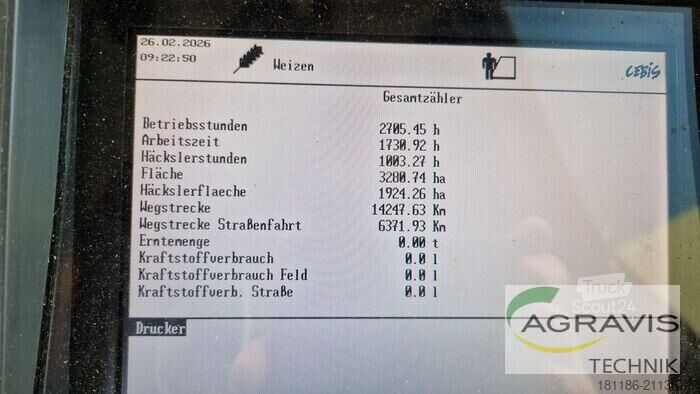 Mejetærsker Claas LEXION 540 C