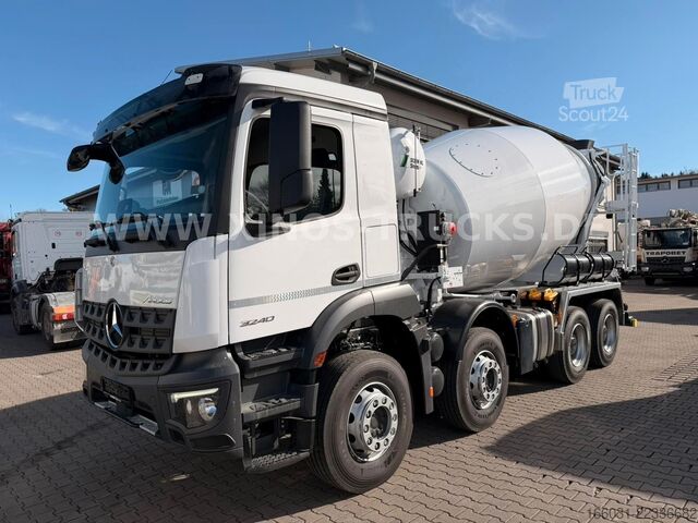 Betonszállító teherautó MERCEDES-BENZ Arocs 3240 8X4 Stetter AM9FHC -AP Achsen - NEU