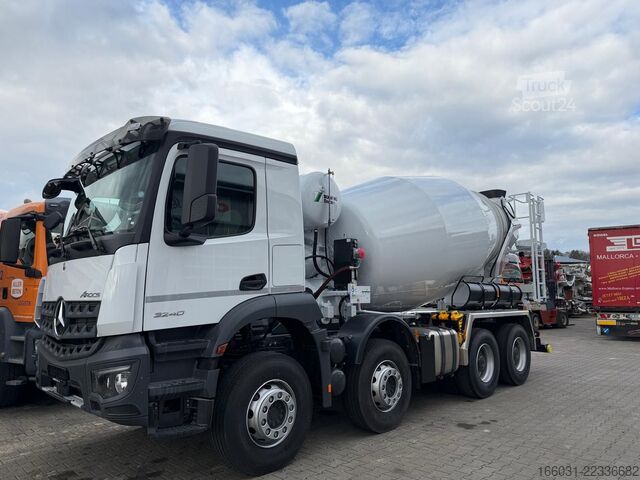 Betonszállító teherautó MERCEDES-BENZ Arocs 3240 8X4 Stetter AM9FHC -AP Achsen - NEU