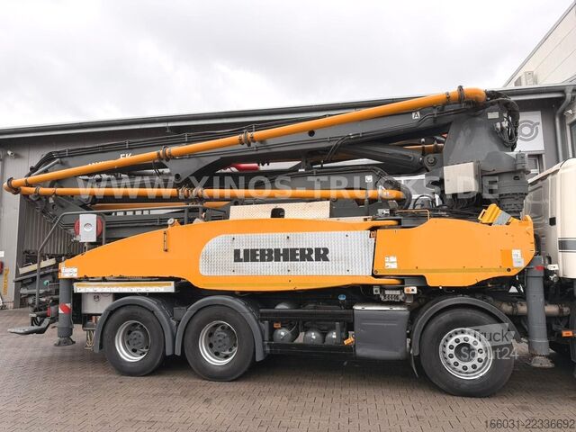 Autočerpadlo na betón SCANIA P450 8X4 LIEBHERR 41M/5