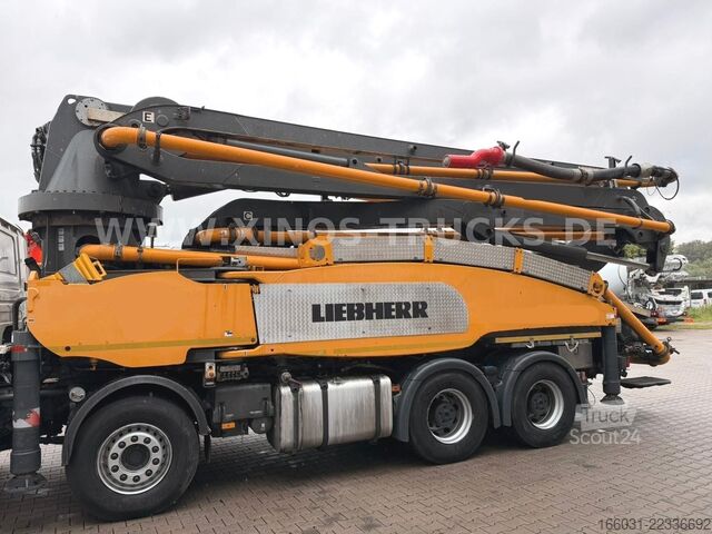 Autočerpadlo na betón SCANIA P450 8X4 LIEBHERR 41M/5