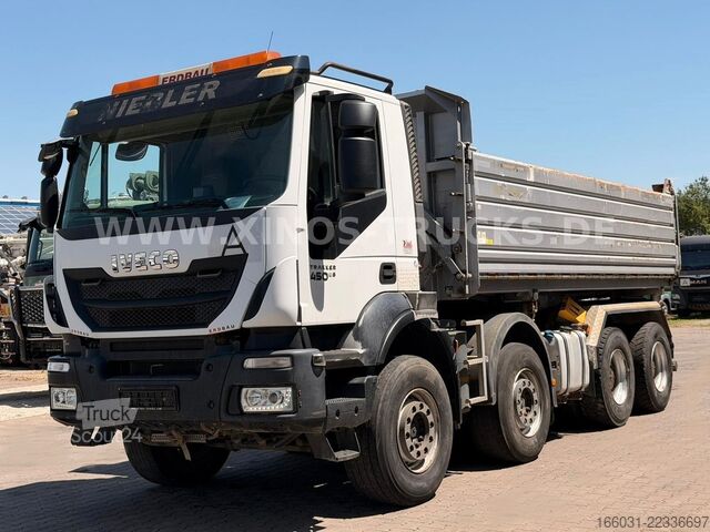 Damperli kamyon IVECO TRAKKER 450 MEILLER GESTEINSMULDE 2-SEITEN