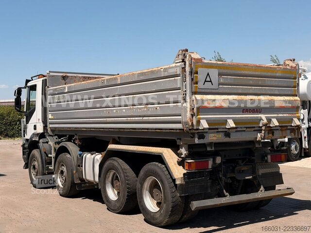 Damperli kamyon IVECO TRAKKER 450 MEILLER GESTEINSMULDE 2-SEITEN