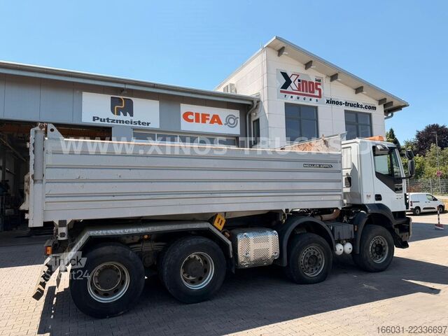 Damperli kamyon IVECO TRAKKER 450 MEILLER GESTEINSMULDE 2-SEITEN