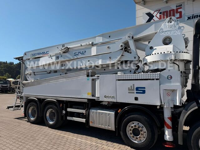 Autočerpadlo na betón MERCEDES-BENZ Arocs 8X4 SERMAC 42M5Z - 180M3/H - 1245h!