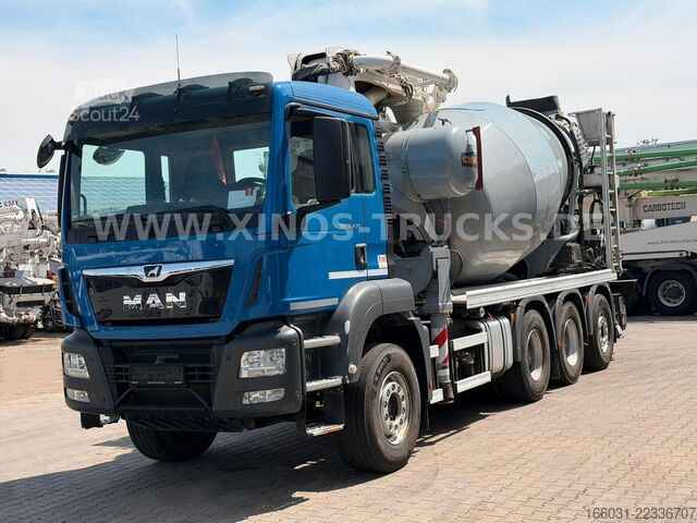 Автобетонозмішувач MAN TGS 35.470 CIFA MK28L MAGNUM PUMI