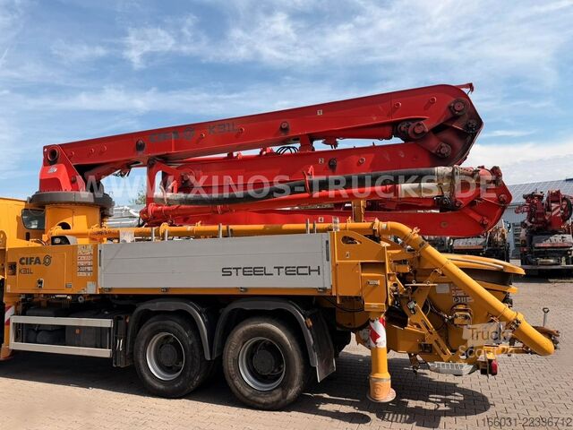 Tovornjak s črpalko za beton MERCEDES-BENZ Arocs  2640 6X4 CIFA K31L - Steel tech - DE