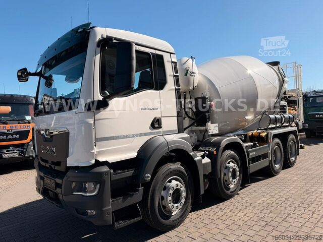 Miešačka betónu na podvozku MAN TGS 35.480 Stetter AM9FHC LL - AP Axles  - NEW!