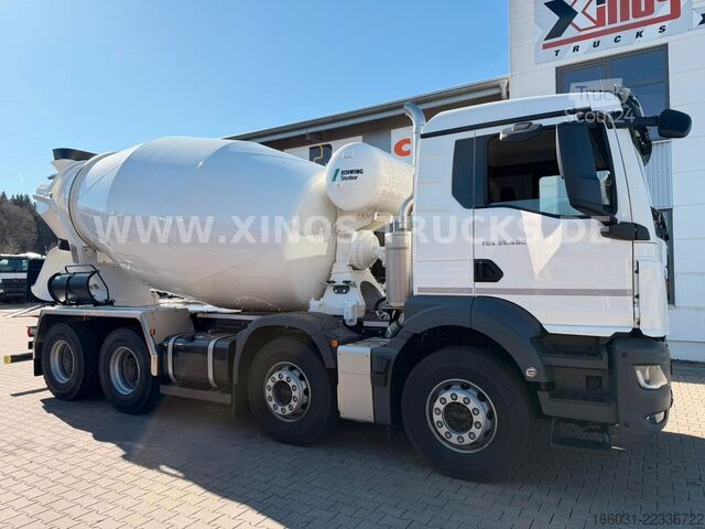 Miešačka betónu na podvozku MAN TGS 35.480 Stetter AM9FHC LL - AP Axles  - NEW!