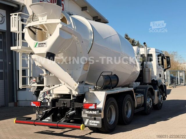 Miešačka betónu na podvozku MAN TGS 35.480 Stetter AM9FHC LL - AP Axles  - NEW!