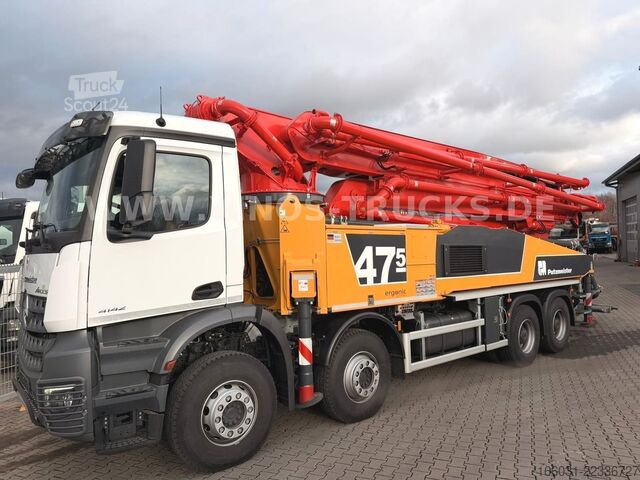 Tovornjak s črpalko za beton MERCEDES-BENZ Arocs 4142 EUR3 PUTZMEISTER BSF 47M/5 16.H