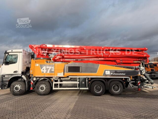 Tovornjak s črpalko za beton MERCEDES-BENZ Arocs 4142 EUR3 PUTZMEISTER BSF 47M/5 16.H