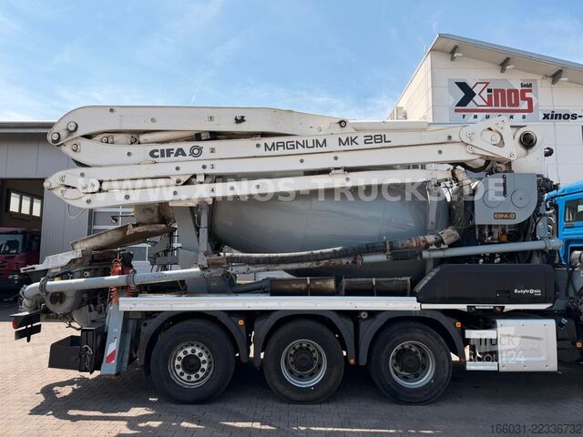 Автобетононасос MAN TGS 35.470 CIFA MK28L MAGNUM PUMI