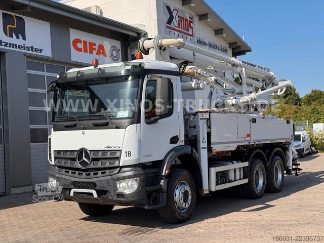 Autočerpadlo na betón MERCEDES-BENZ AROCS SCHWING KVM S24X - DE - TOP condition