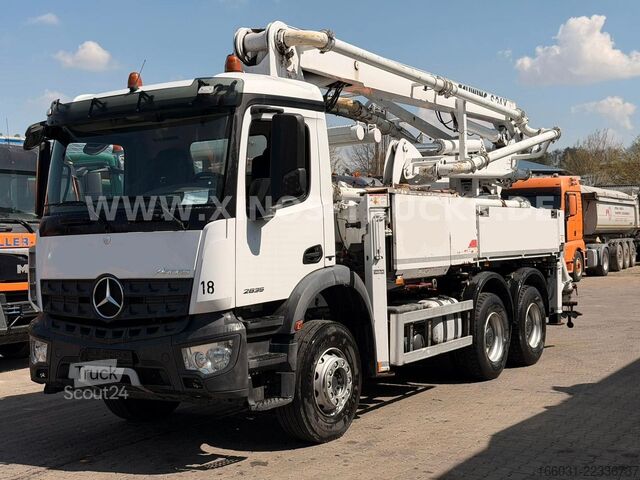 Autočerpadlo na betón MERCEDES-BENZ AROCS SCHWING KVM S24X - DE - TOP condition