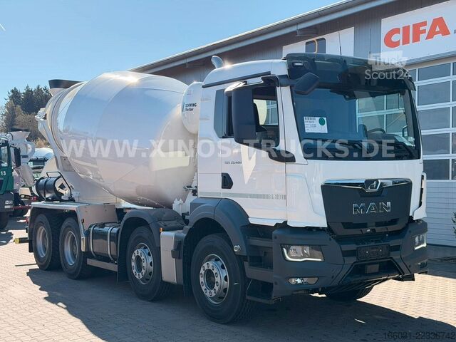 Miešačka betónu na podvozku MAN TGS 35.480 Stetter AM9FHC LL - AP Axles  - NEW!