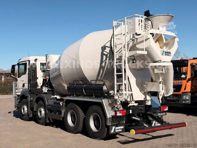 Miešačka betónu na podvozku MAN TGS 35.480 Stetter AM9FHC LL - AP Axles  - NEW!