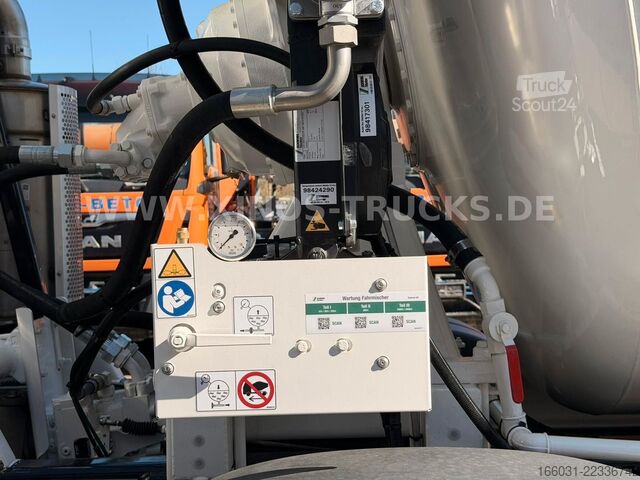 Miešačka betónu na podvozku MAN TGS 35.480 Stetter AM9FHC LL - AP Axles  - NEW!