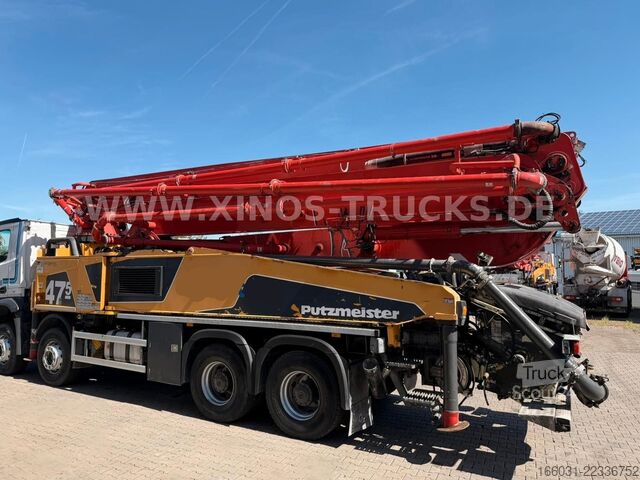 Betonpumpebil MERCEDES-BENZ Arocs 3743 Putzmeister BSF 47M/5