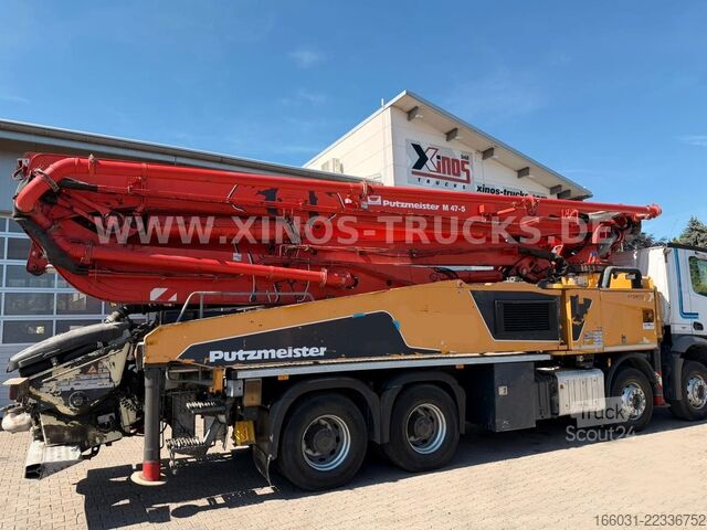 Betonpumpebil MERCEDES-BENZ Arocs 3743 Putzmeister BSF 47M/5