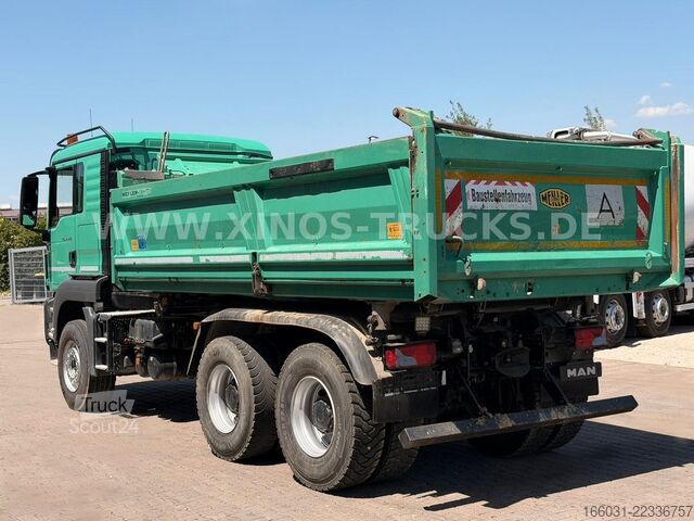 Damperli kamyon MAN TGS 26.460 Meiller 3-S-Kipper Bordmatik Retarder