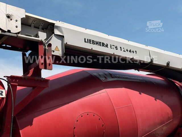 Miešačka betónu na podvozku MAN TGS 32.400 Liebherr 9m³ + 17M Förderband