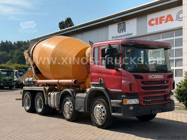 Miešačka betónu na podvozku SCANIA P410 8X4 Stetter 9m³ - German
