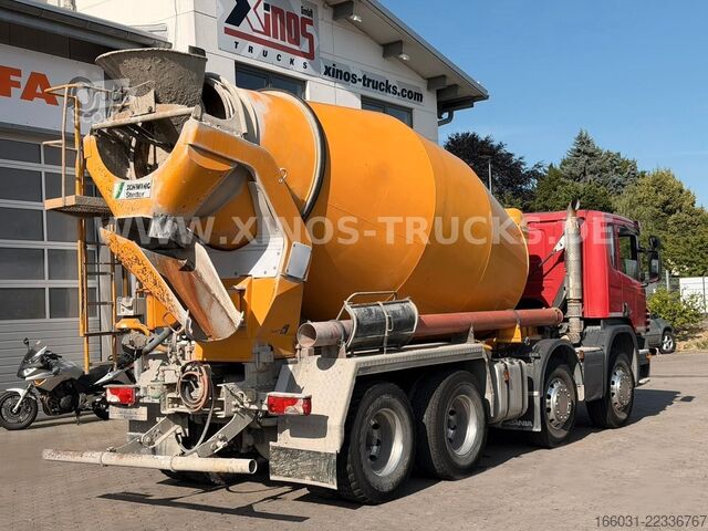 Miešačka betónu na podvozku SCANIA P410 8X4 Stetter 9m³ - German