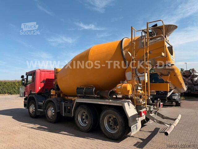 Miešačka betónu na podvozku SCANIA P410 8X4 Stetter 9m³ - German