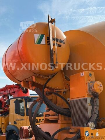Miešačka betónu na podvozku SCANIA P410 8X4 Stetter 9m³ - German