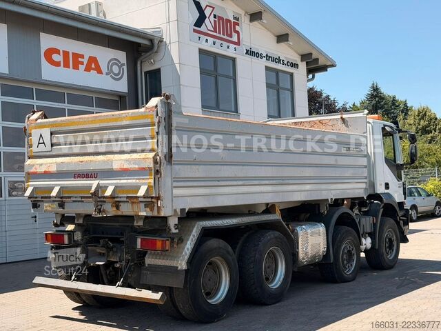 Damperli kamyon IVECO TRAKKER 450 MEILLER GESTEINSMULDE 2-SEITEN