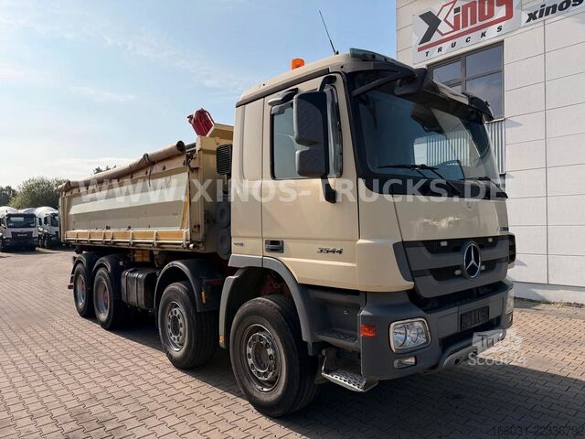 Billenő teherautó MERCEDES-BENZ Actros 3544 8X4 Meiller Dreiseitenkipper