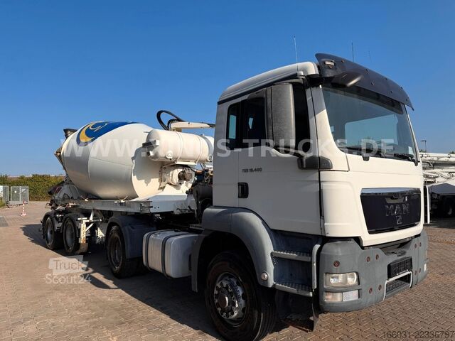 Betono maišyklės sunkvežimis MAN TGS 18.400 mit Liebherr 10m³ German Truck