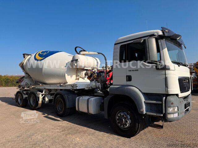 Betono maišyklės sunkvežimis MAN TGS 18.400 mit Liebherr 10m³ German Truck