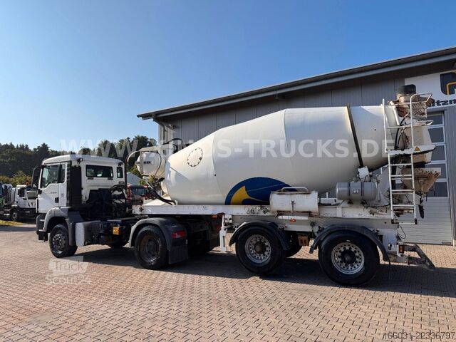 Betono maišyklės sunkvežimis MAN TGS 18.400 mit Liebherr 10m³ German Truck