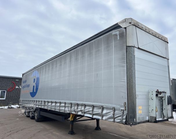 Open semitrailer with tarp SCHMITZ CARGOBULL SCB / Mega / Hubdach / Plane / Edscha