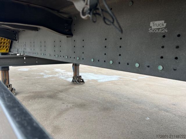 Open semitrailer with tarp SCHMITZ CARGOBULL SCB  / Mega / Hubdach / Plane / Edscha