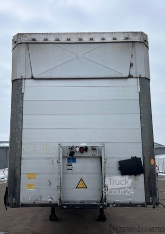 Open semitrailer with tarp SCHMITZ CARGOBULL SCB / Mega / Hubdach / Plane / Edscha
