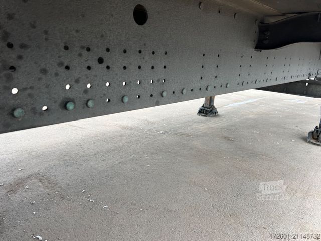 Open semitrailer with tarp SCHMITZ CARGOBULL SCB  / Mega / Hubdach / Plane / Edscha