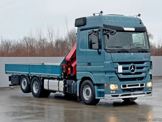 Γερανός τοποθετημένος σε φορτηγό MERCEDES-BENZ ACTROS 2548* HMF 3000 - K3 * TOPZUSTAND