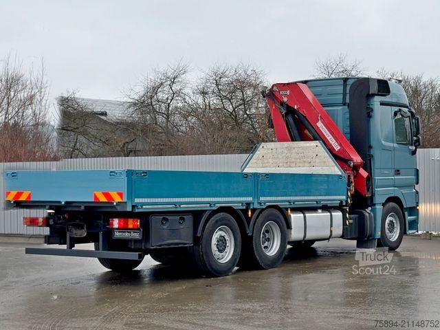 Γερανός τοποθετημένος σε φορτηγό MERCEDES-BENZ ACTROS 2548* HMF 3000 - K3 * TOPZUSTAND